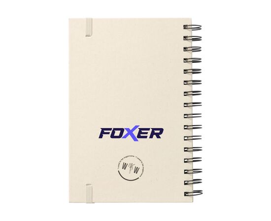 Sugarcane Bagasse Spiral Notebook A5 notitieboek Ecru -  349742