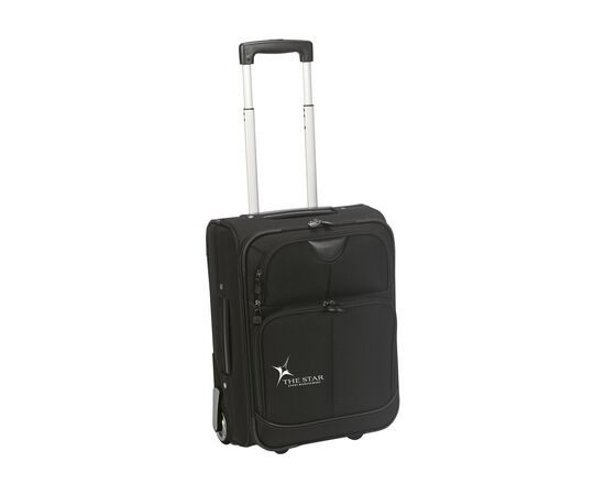 Cabinet Trolley valise à roulettes Noir -  844498