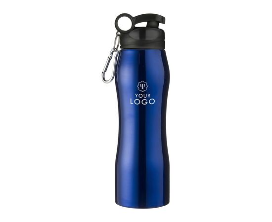 RVS fles Giovanni Zwart -  6536.001