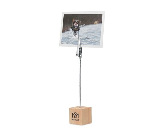 Clip mémos en bois de pin Bois -  MO9947-40