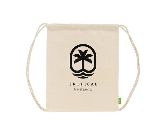 Organic Cotton Promo (140 g/m²) rugzak Naturel -  117442