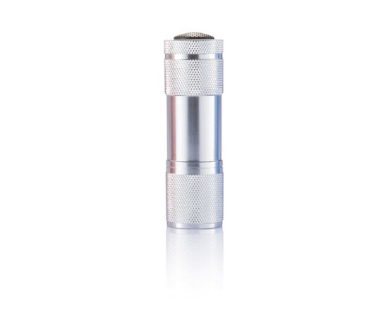 Quattro Aluminiumtaschenlampe Silber - XD Collection P513.270
