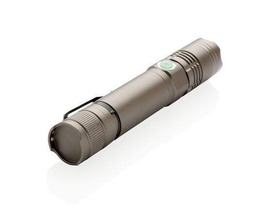 Herlaadbare 3W zaklamp Grijs - XD Collection P513.591