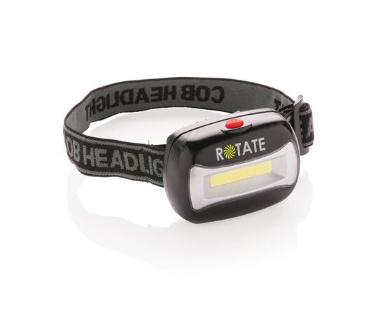Lampe frontale COB Noir - XD Collection P513.691