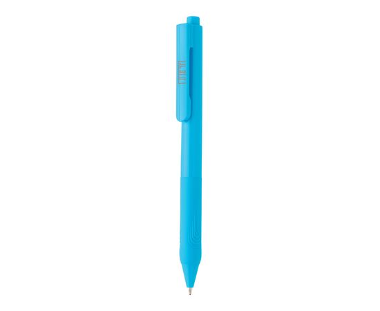 X9 Solid-Stift mit Silikongriff Hellblau - XD Collection P610.825