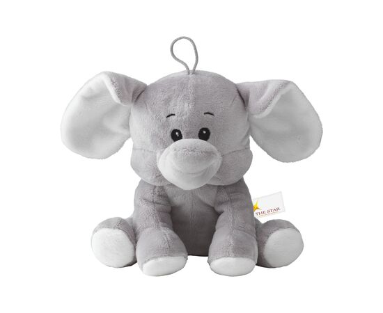 Olly éléphant en peluche Gris -  519090