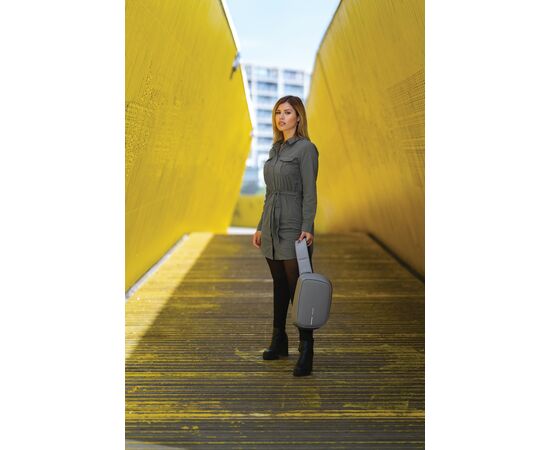Sac bandoulière Bobby Sling Gris, Bleu - XD Design P705.782