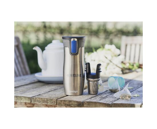 Contigo® Westloop Mug 470 ml thermo cup Silver - Contigo 497201