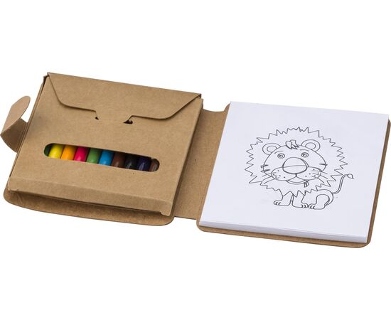 Cardboard Coloring set Marlon Custom, Multicolor -  480798.009