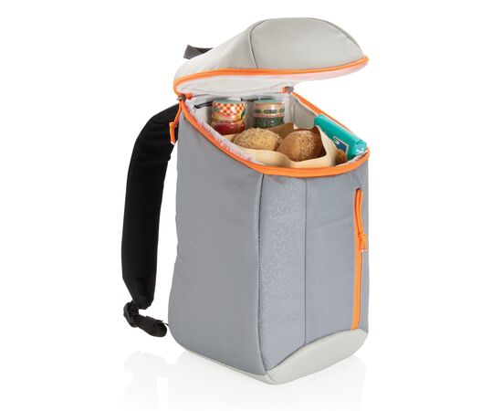Hiking cooler backpack 10L Grey, Orange - XD Collection P733.072
