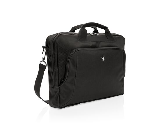 Deluxe 15” laptop bag Black - Swiss Peak P762.090
