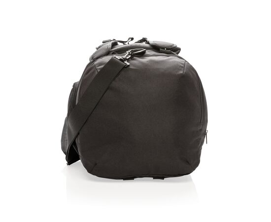 Swiss Peak RFID sports duffel & backpack Black - Swiss Peak P762.261
