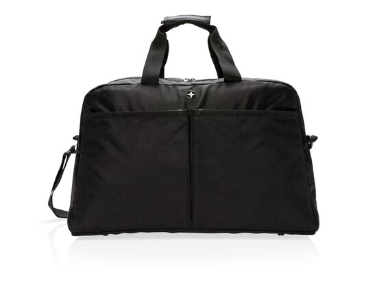 Swiss Peak RFID Wochenendtasche mit Kofferöffnung Schwarz - Swiss Peak P762.271