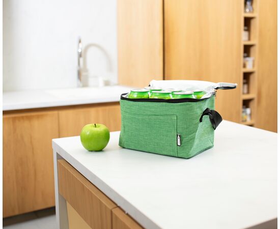 Kühltasche aus Polyester (600D) und rPET Isabella Schwarz -  739845.001