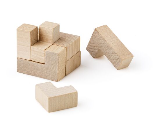 Houten puzzle Amber Bruin -  749996.011