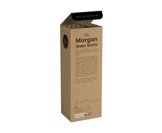 Morgan Water Bottle Tritan™ Renew 650 ml Translucide, Bleu -  138030