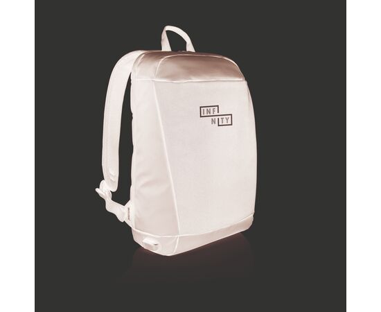 Madrid anti-theft RFID USB laptop backpack PVC free Black, Black - XD Xclusive P762.511