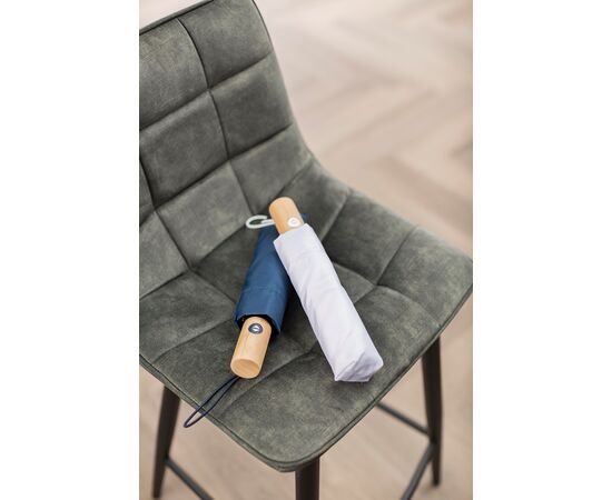 Parapluie pliable en rPET Teodora Noir -  839700.001