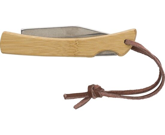 RVS en bamboe opvouwbaar mes Beckett Bruin -  966190.011