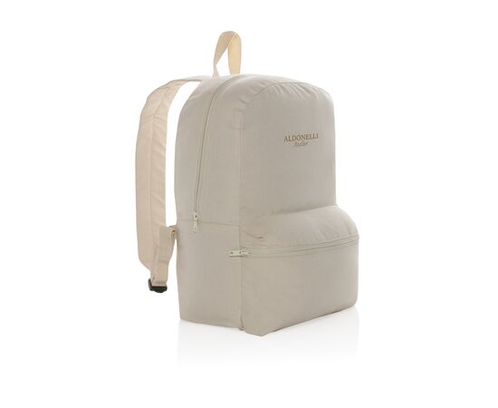 Impact Aware™ 285 gsm rcanvas backpack undyed Off white - XD Collection P762.980