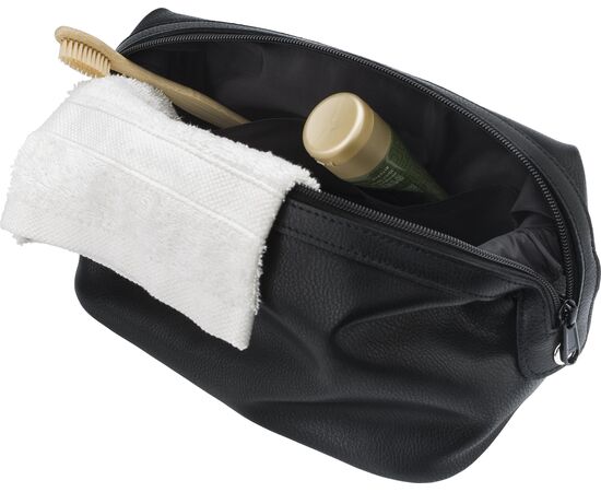 Leather toiletry bag Flynn Black -  971810.001