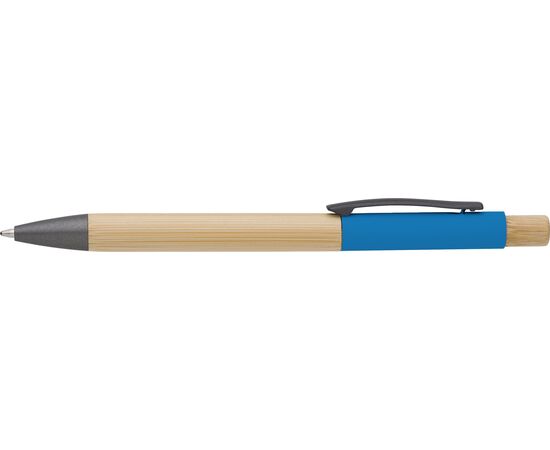 Stylo bille en bambou Cesar Noir -  1014841.001.Blauwschrijvend