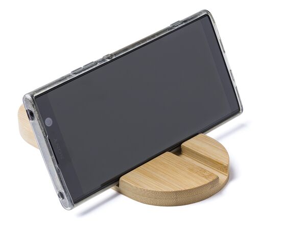 Handy- und Tablet-Halter aus Bambus Eamon Braun -  1014862.011