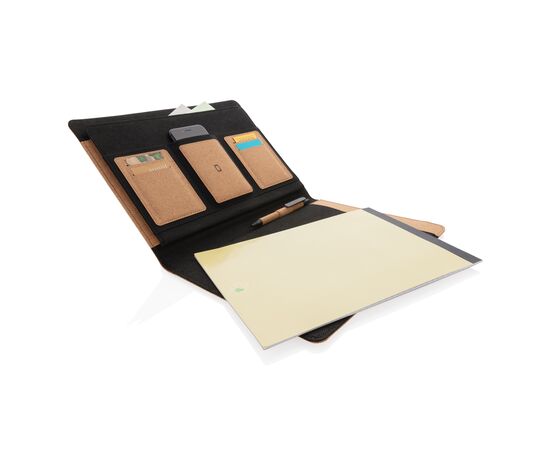 Deluxe Kork Portfolio A4 mit Stift Braun - XD Collection P774.131
