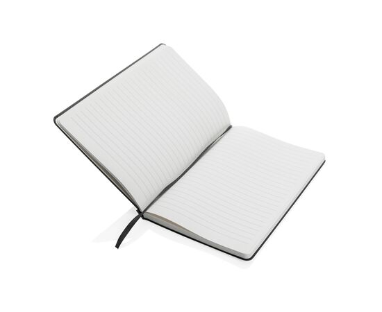 Carnet A5 à couverture rigide en papier de pierre IMPACT Noir - XD Collection P774.351