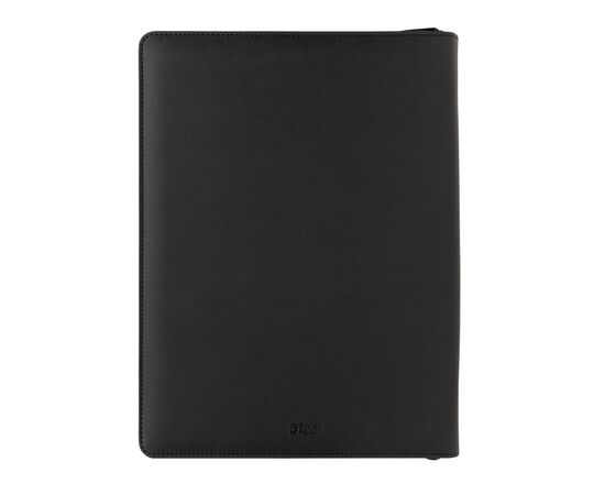Swiss Peak Heritage RCS rPU A4 portfolio with zipper Black - Swiss Peak P774.411