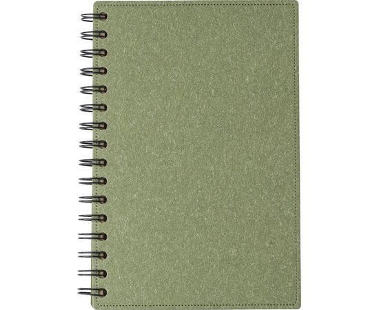 Carnet à spirale en matériau recyclé Caleb Noir -  1015153.001