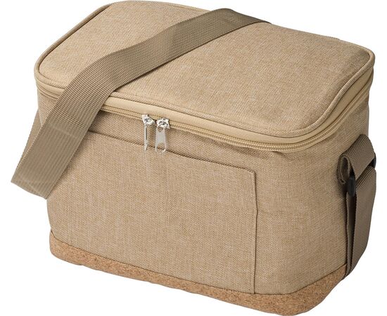 rPET polyester (600D) cooler bag Sage Khaki -  1015146.013