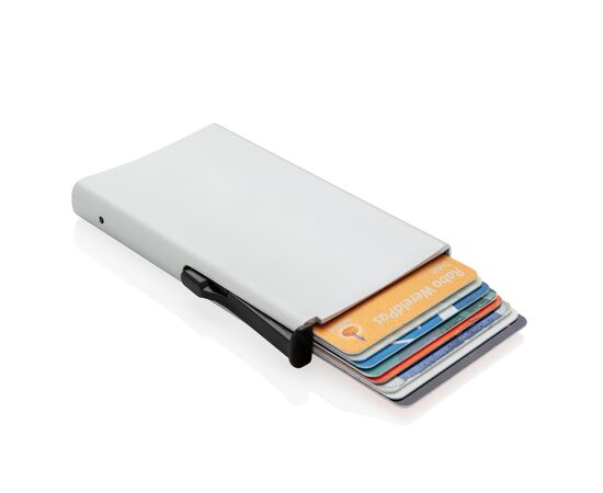 Standard aluminium RFID cardholder Silver - XD Collection P820.042