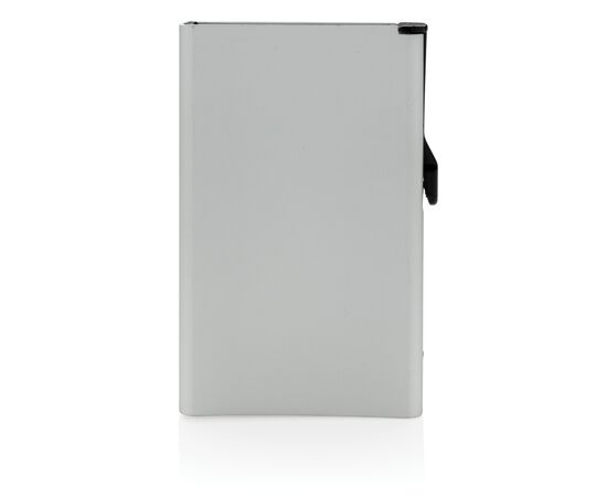 Standard aluminium RFID cardholder Silver - XD Collection P820.042