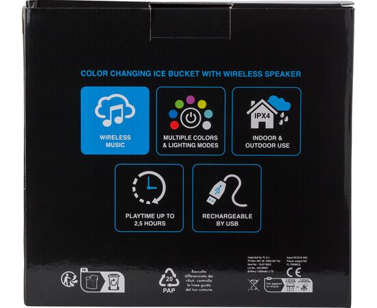 ABS ice bucket with speaker Annabel White -  1042190.002