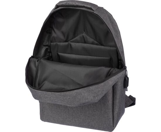 Sac à dos porte-ordinateur en rPET Henrik Noir -  1096836.001