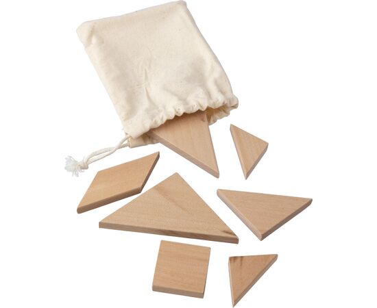 Natürliches Holz-Tangram-Puzzle Ulrike Braun -  1097557.011
