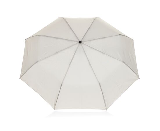 Yara 21" AWARE™ RPET paraplu in unikleur met karabijn hendel Beige - XD Collection P850.7119