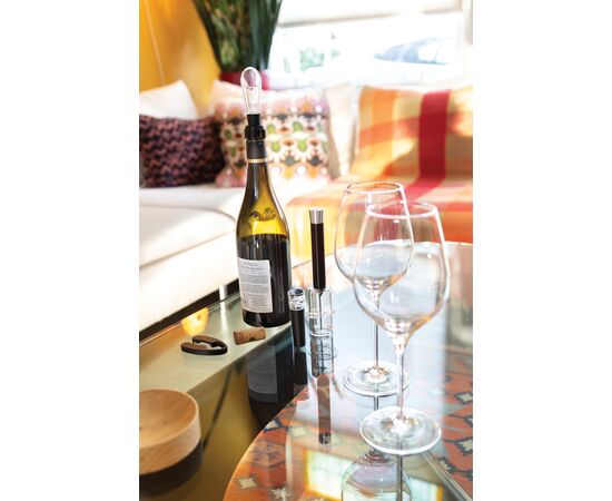 Vino Connoisseur 4pc set Silver - XD Collection P911.032