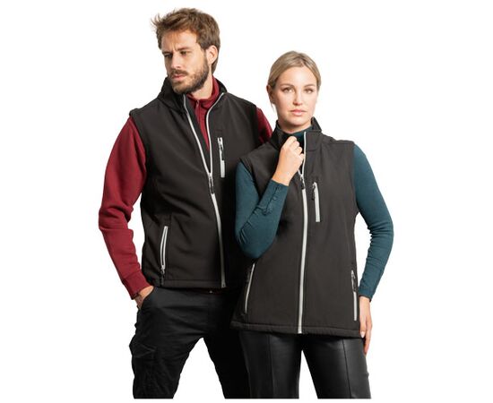 Nevada unisex softshell bodywarmer Navy blue - Roly R11991R2
