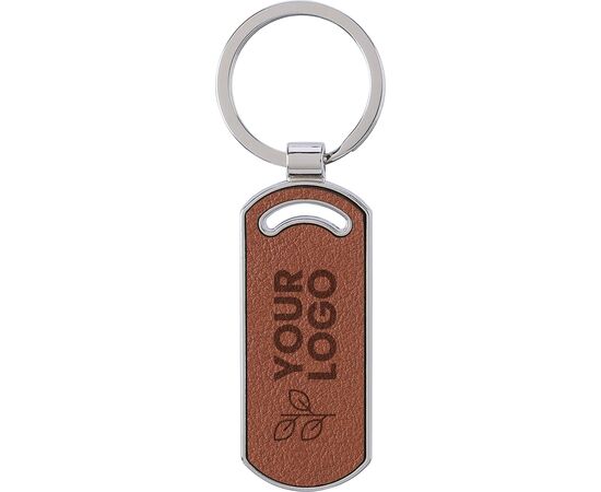 Porte-clé en cuir recyclé Jill Brun -  1172419.011