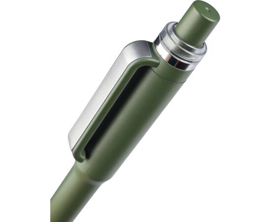 Recycled ABS ballpen Zephyra Black -  1204025.001.Blauwschrijvend