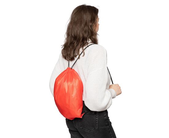 Polyester (210D) trekkoord rugtas Isolde Zwart -  1204075.001