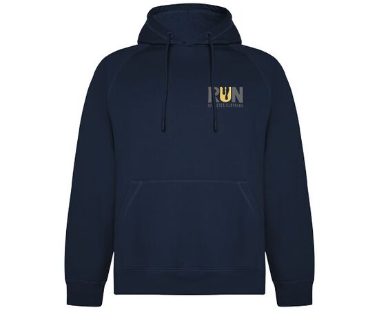 Vinson biologisch katoenen uniseks hoodie Navy blue - Roly R10741R0