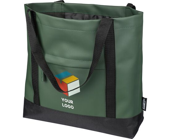 Sac shopping en polyester rPET 600D Lumi Noir -  1267403.001