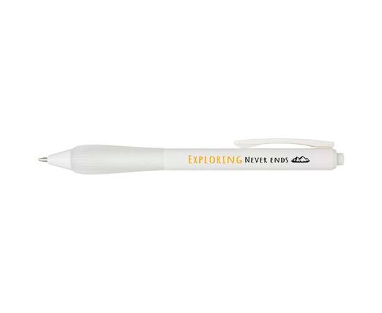 Stylo bille RABS Lorena (encre noire) Transparent blanc - Unbranded 10792101