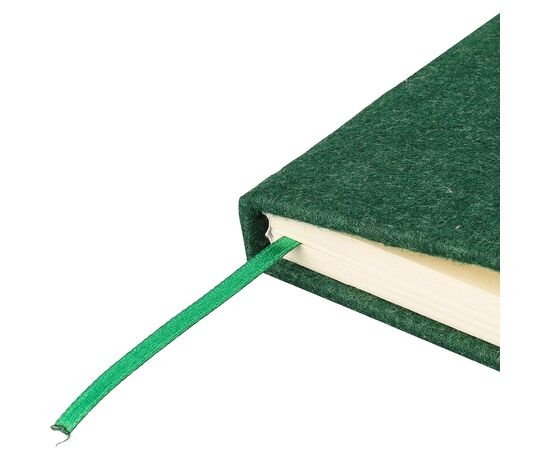 Notizbuch aus recyceltem Filz (A5) Dario Schwarz -  1272570.001