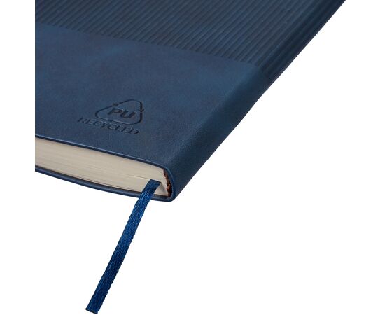 Carnet A5 en PU recyclé Elian Noir -  1274007.001