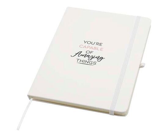 Carnet à couverture rigide Spectrum Plus A5 Blanc - Unbranded 10796201