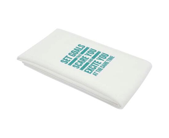 Althea sport towel 50x100 cm White - Unbranded 11350501